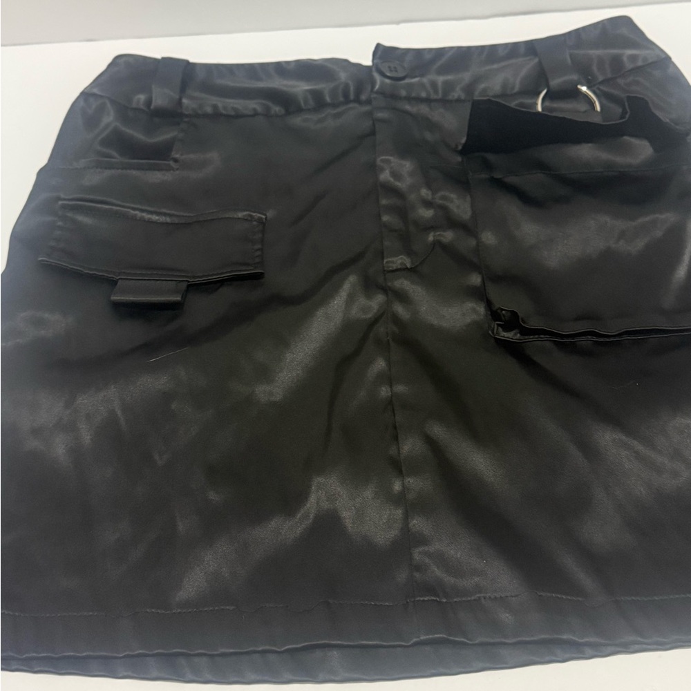 Hera Collection Black Satin Logo Waistband